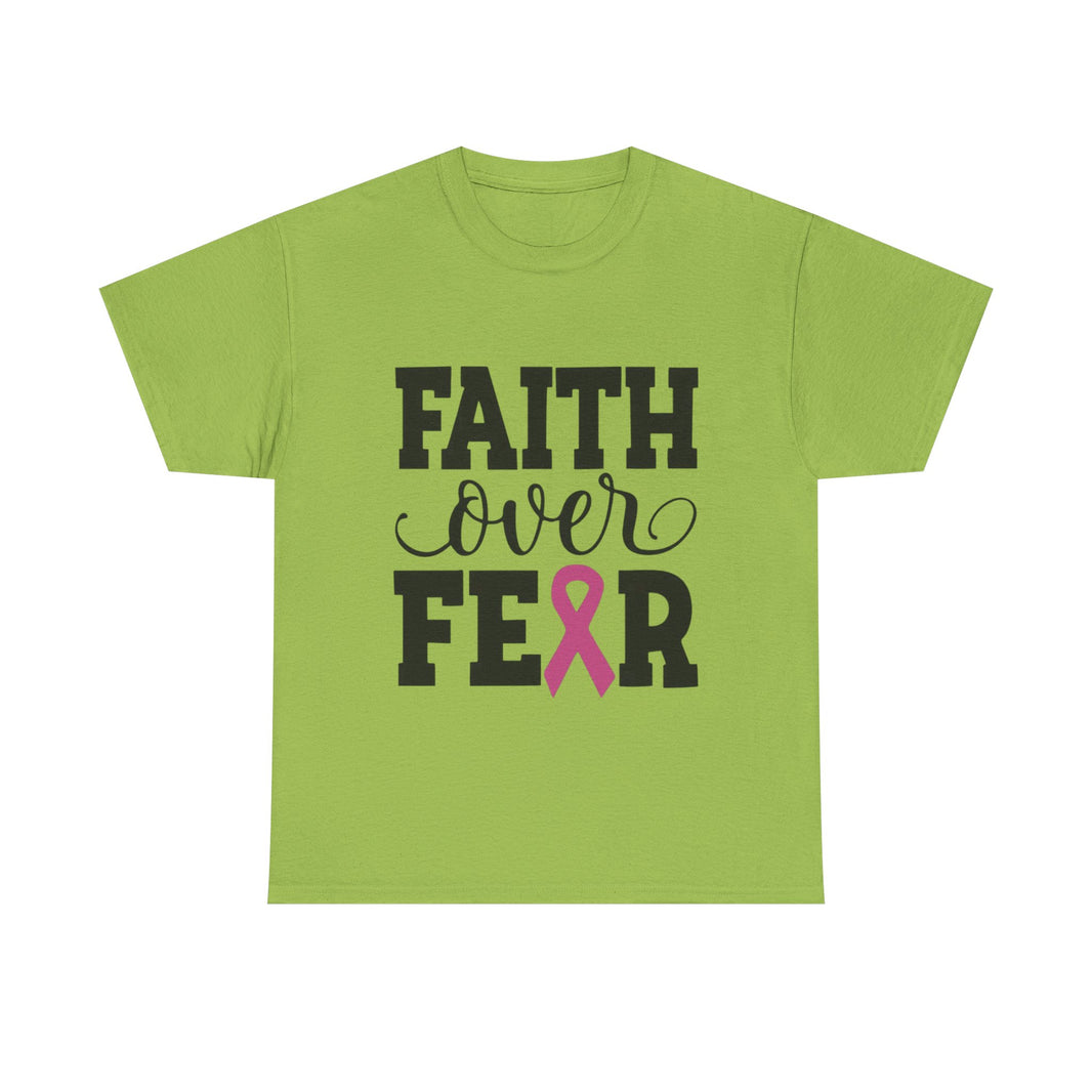 Faith Over Fear - Unisex Heavy Cotton Tee