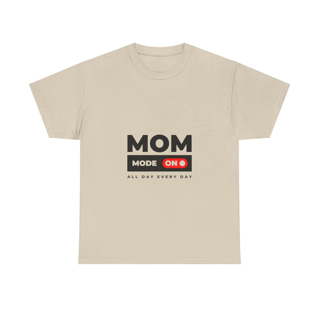 Mom Mode On - Unisex Heavy Cotton Tee