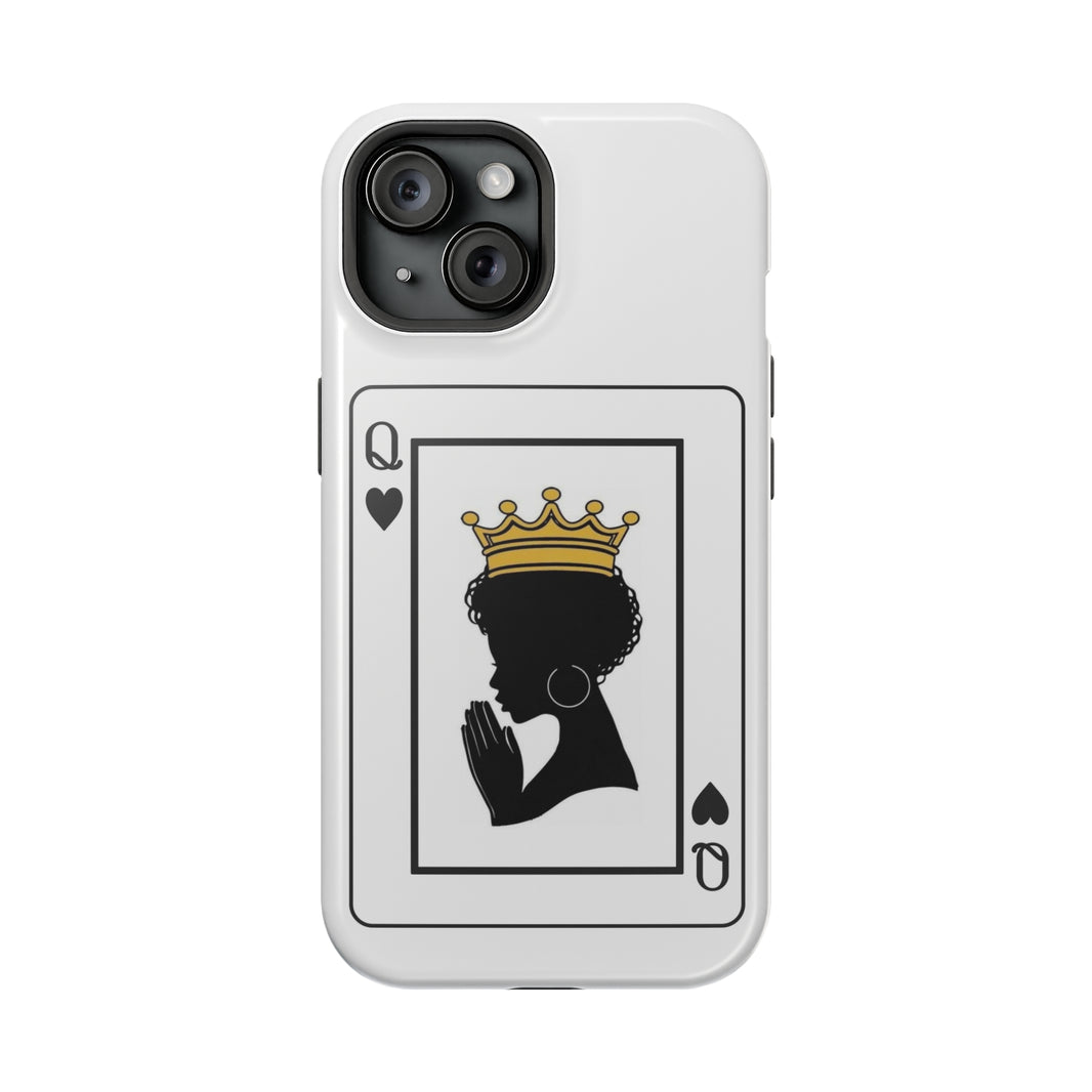 Queen card Tough Phone Cases