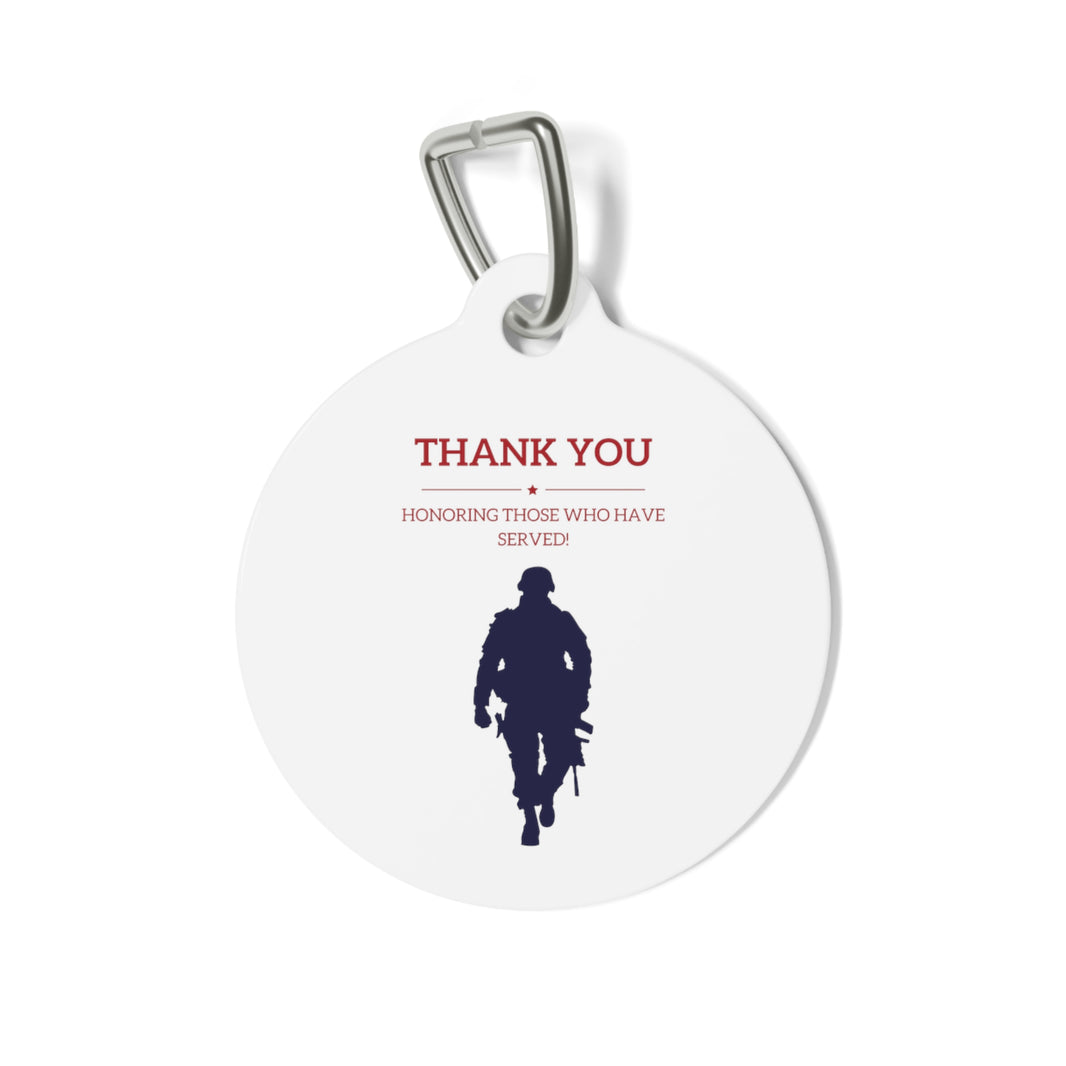 Thankyou those who has served - Pet Tag