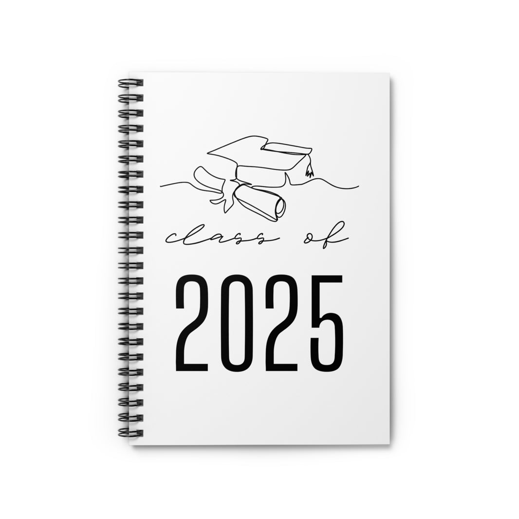 Class of 2025 - Spiral Notebook - Ruled Line