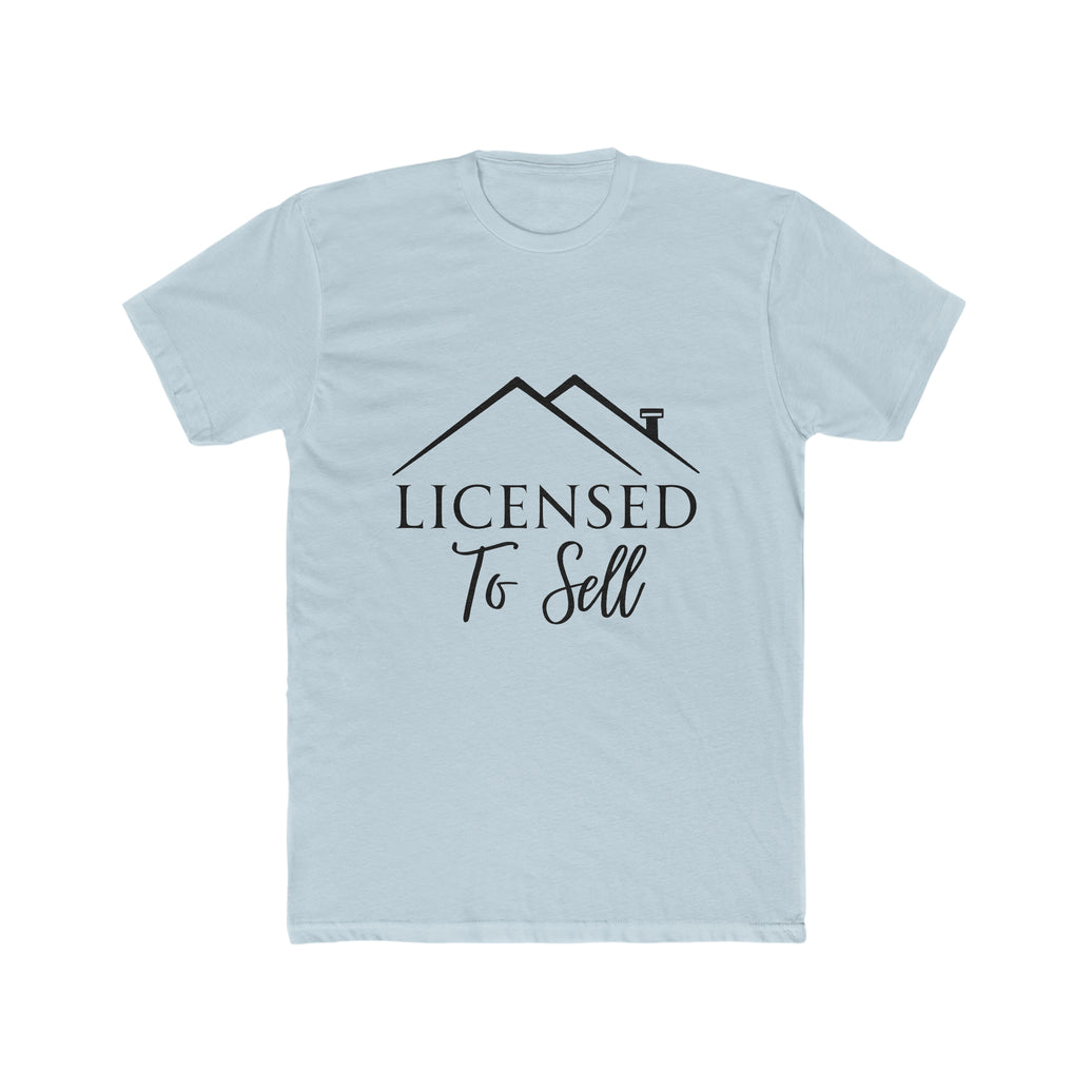 "Licensed to Sell" Men's Cotton Crew Tee
