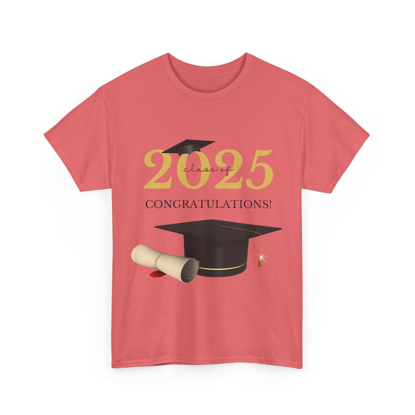 Congratulations Class of 2025 - Unisex heavy cotton tee