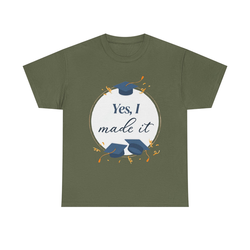 Yes, I did it - Unisex Heavy Cotton Tee