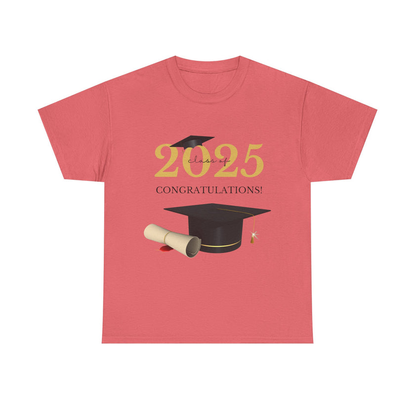 Congratulations Class of 2025 - Unisex heavy cotton tee