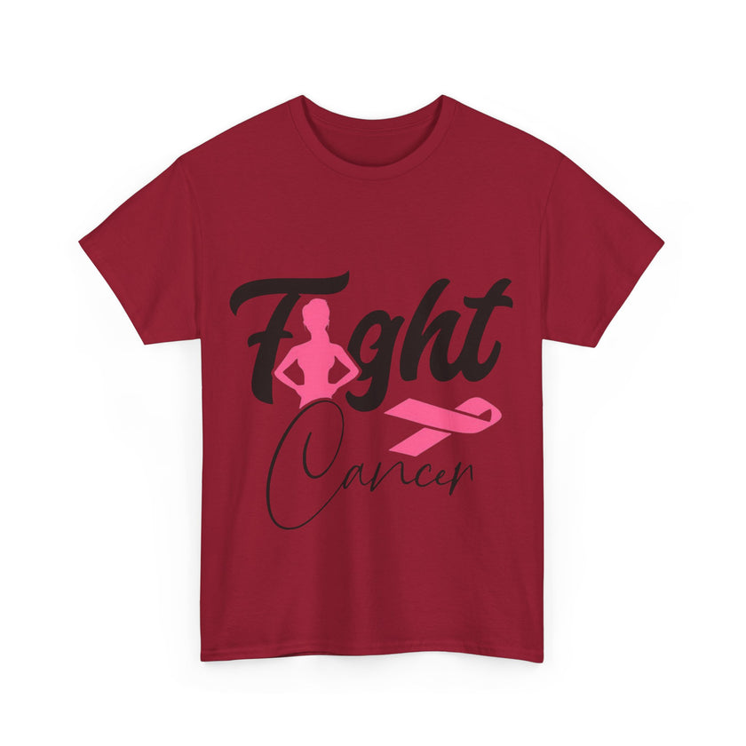 Fight Cancer - Unisex Heavy Cotton Tee
