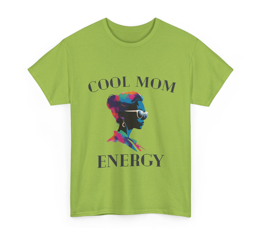 Cool Mom Energy - Unisex Heavy Cotton Tee