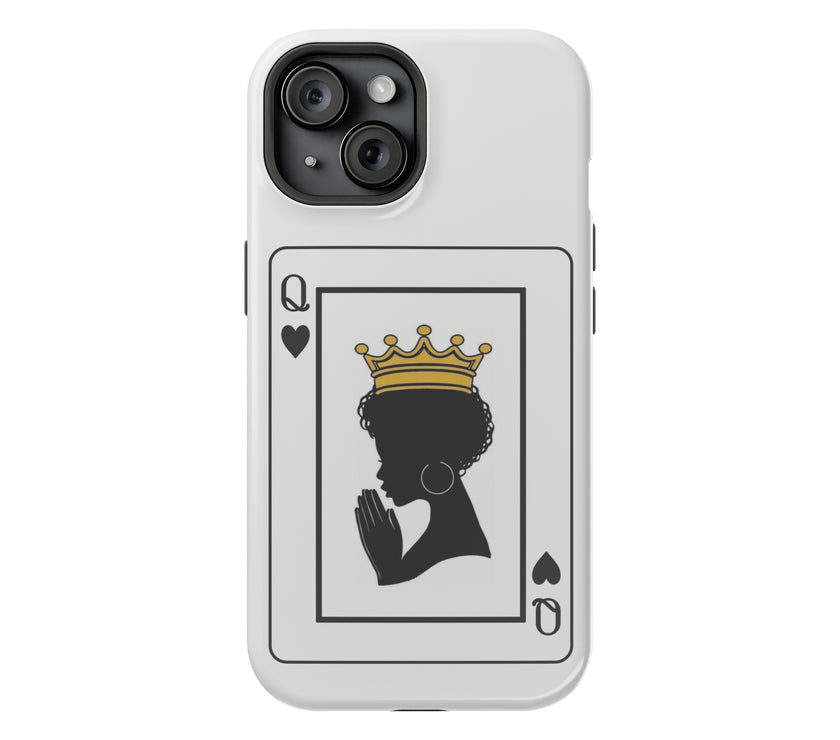 Queen card Tough Phone Cases