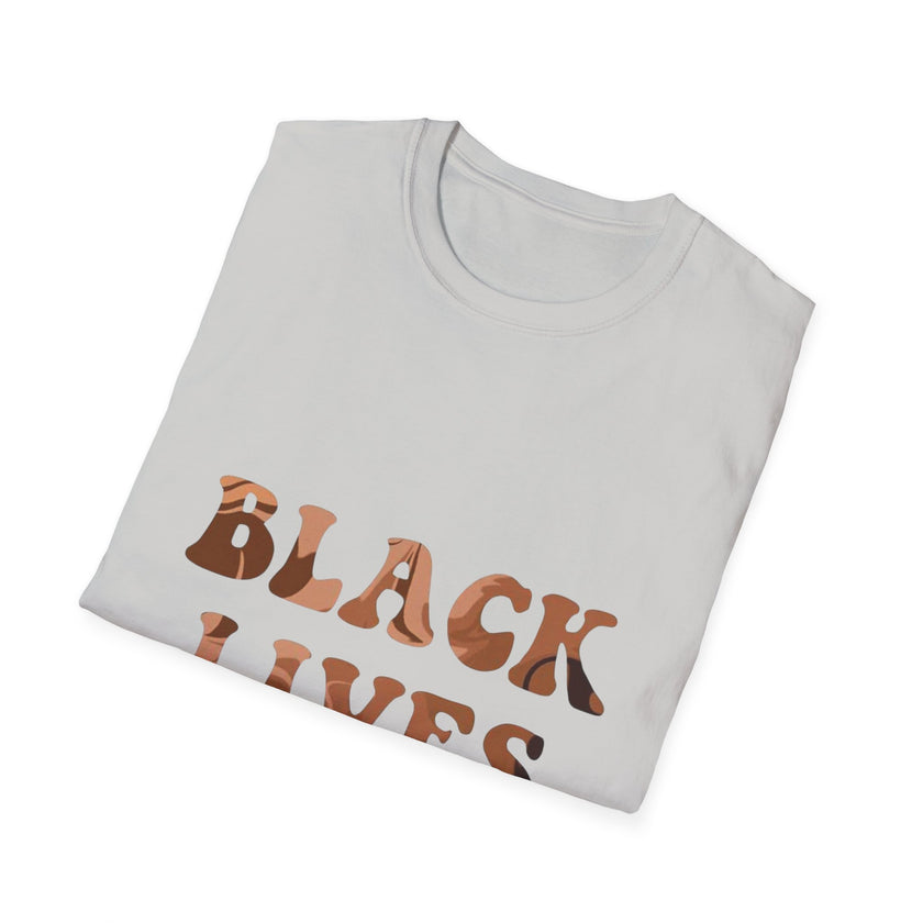 "Black Lives Matter" Unisex Softstyle T-Shirt