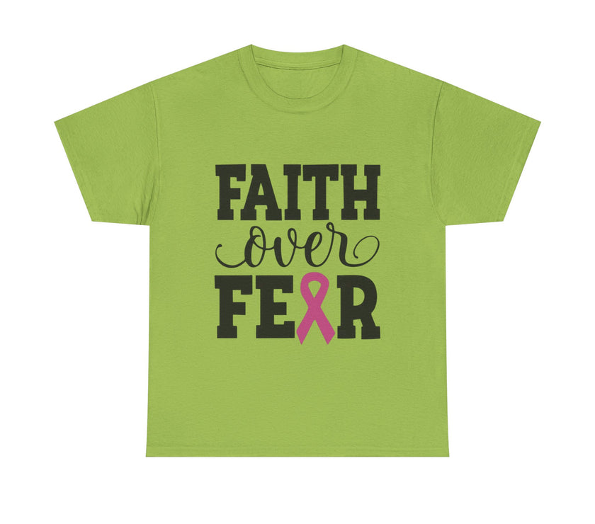 Faith Over Fear - Unisex Heavy Cotton Tee