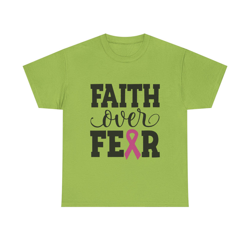 Faith Over Fear - Unisex Heavy Cotton Tee