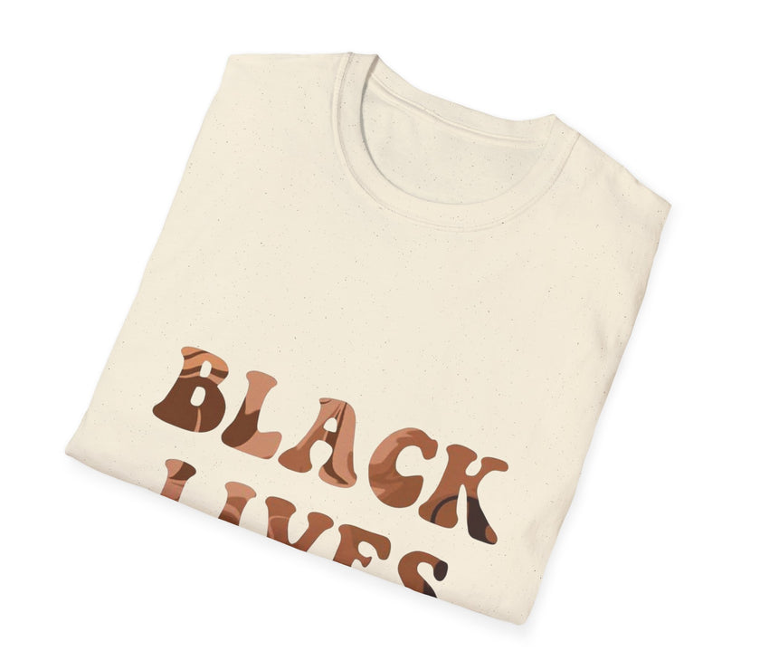 "Black Lives Matter" Unisex Softstyle T-Shirt