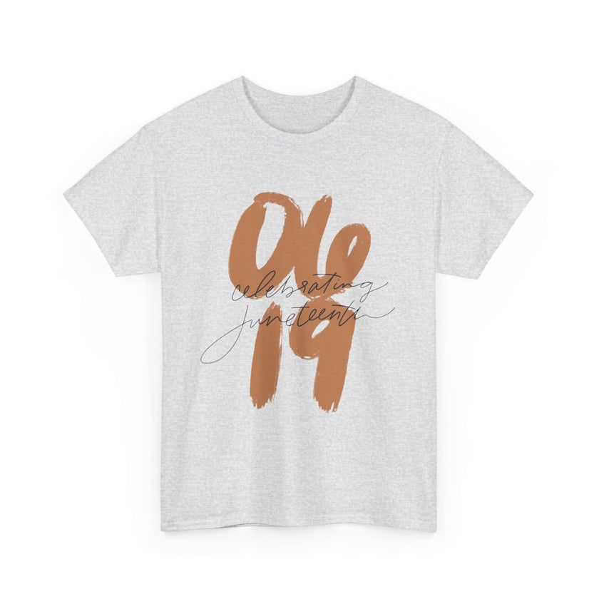 06-19 Celebrating Juneteenth - Unisex Heavy Cotton Tee