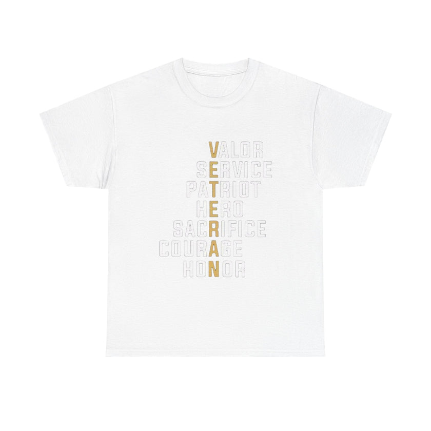 Veteran - Unisex Heavy Cotton Tee