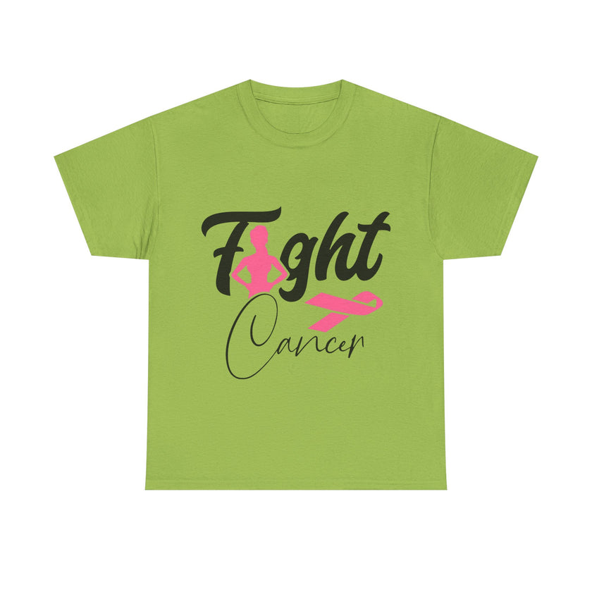 Fight Cancer - Unisex Heavy Cotton Tee