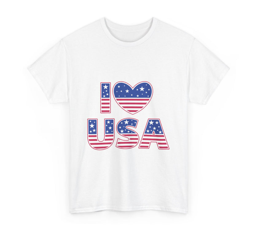 I Love America - Unisex Heavy Cotton Tee