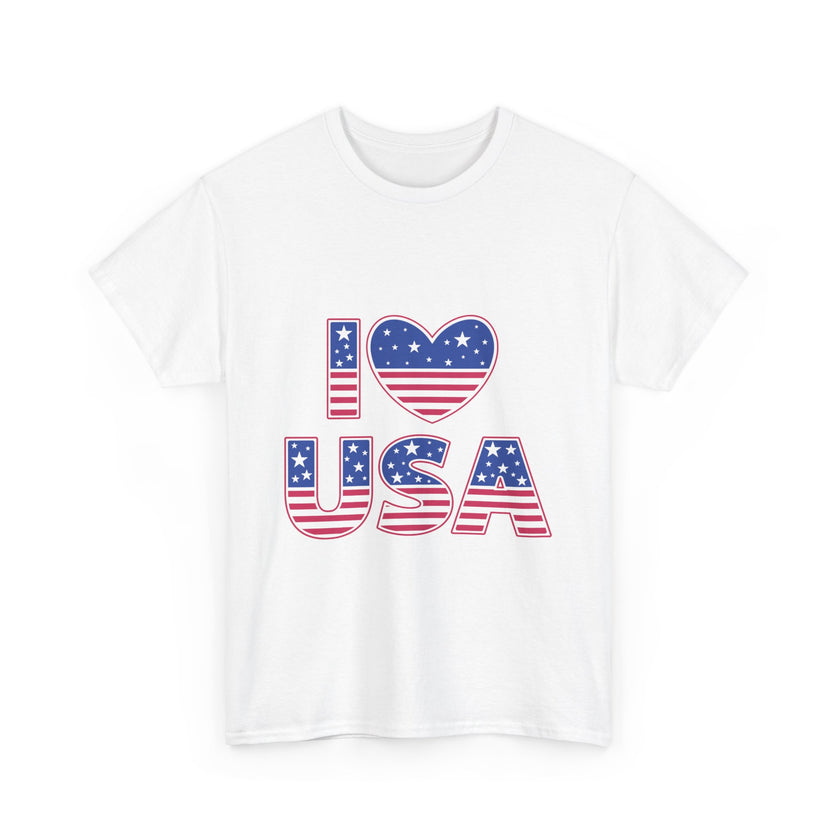 I Love America - Unisex Heavy Cotton Tee