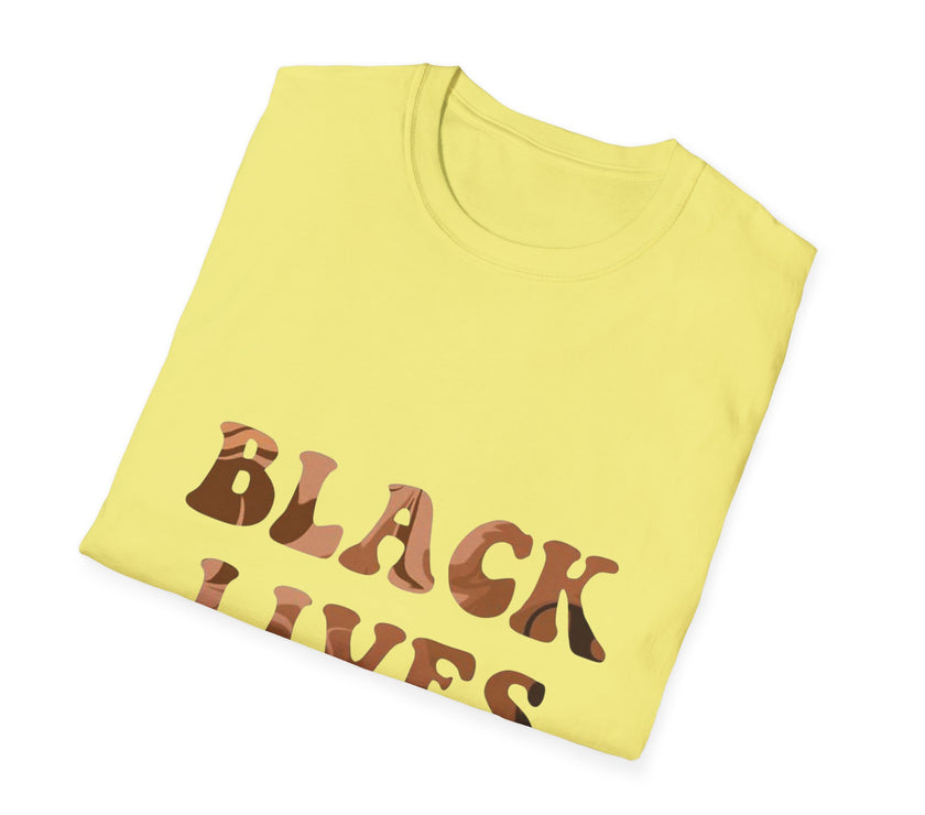 "Black Lives Matter" Unisex Softstyle T-Shirt