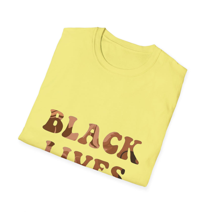 "Black Lives Matter" Unisex Softstyle T-Shirt