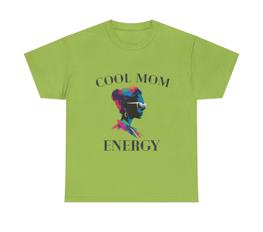 Cool Mom Energy - Unisex Heavy Cotton Tee