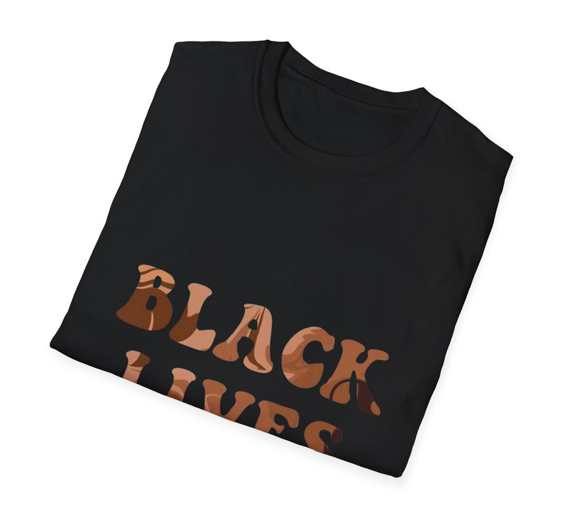 "Black Lives Matter" Unisex Softstyle T-Shirt