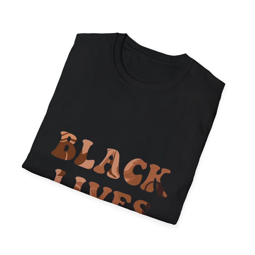 "Black Lives Matter" Unisex Softstyle T-Shirt