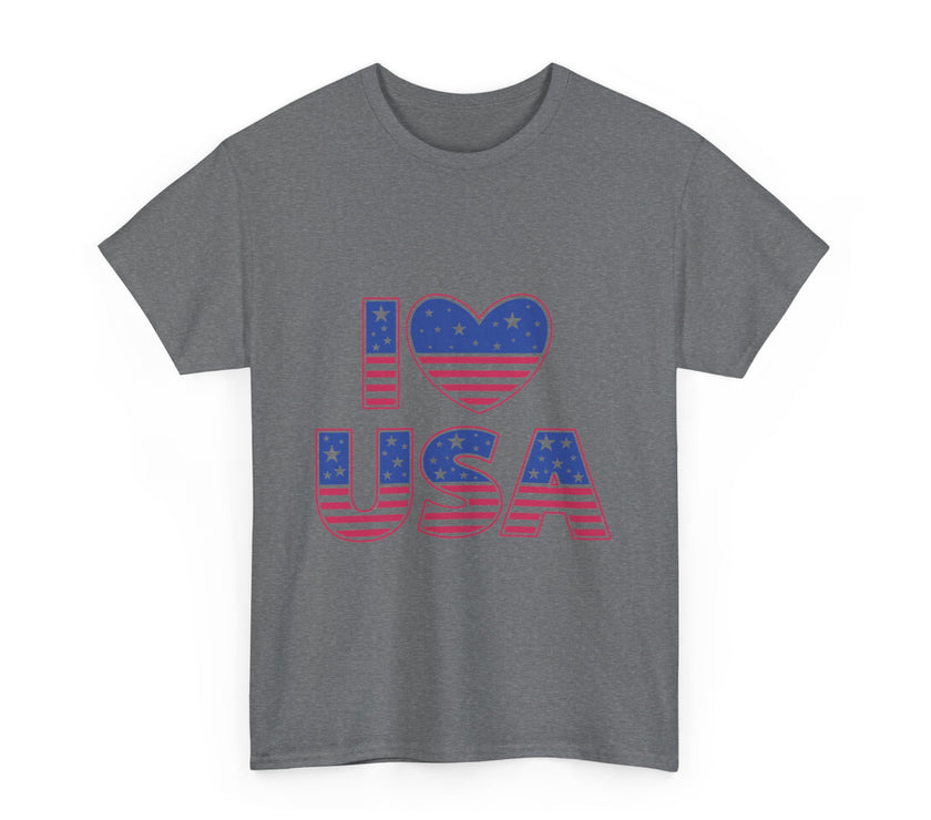 I Love America - Unisex Heavy Cotton Tee