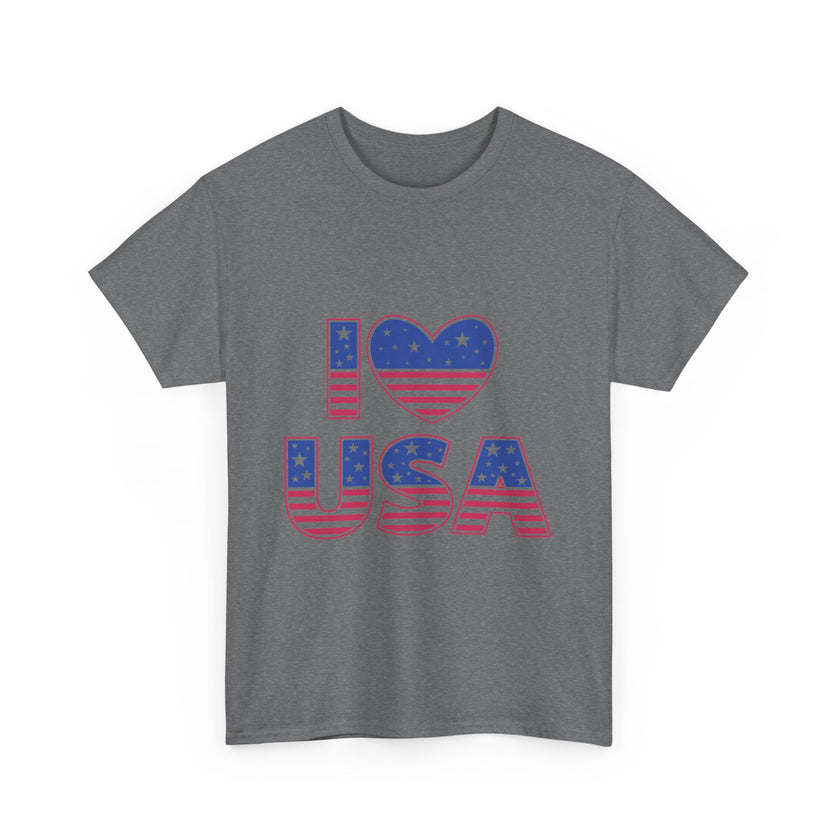 I Love America - Unisex Heavy Cotton Tee