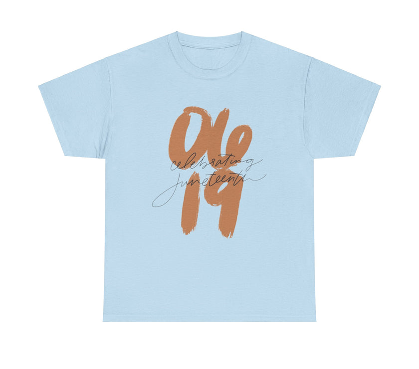 06-19 Celebrating Juneteenth - Unisex Heavy Cotton Tee