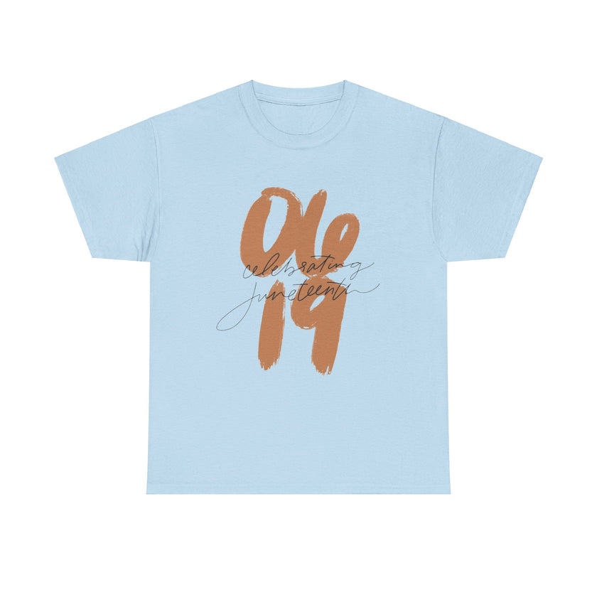 06-19 Celebrating Juneteenth - Unisex Heavy Cotton Tee