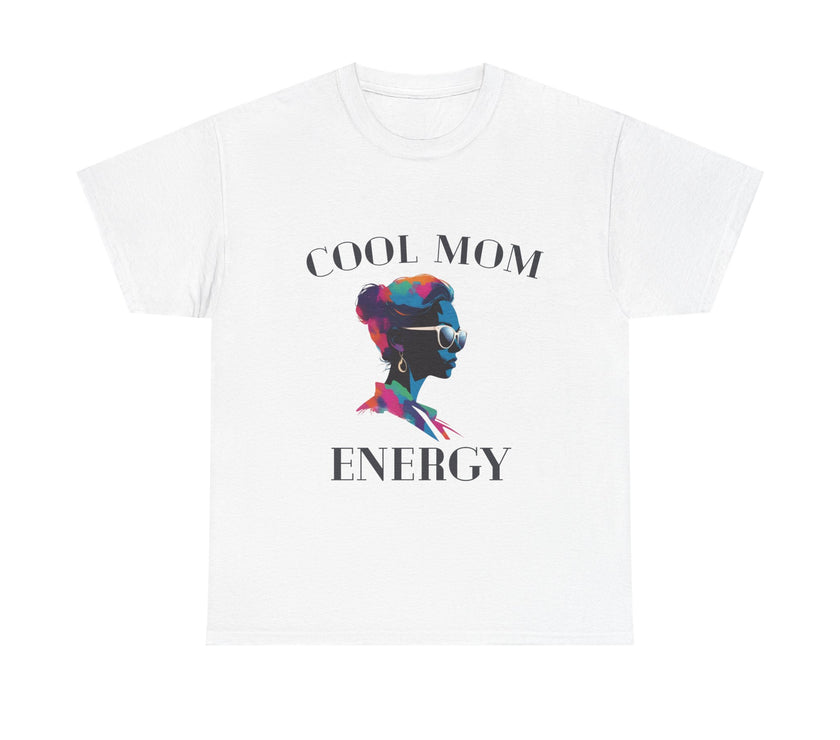 Cool Mom Energy - Unisex Heavy Cotton Tee