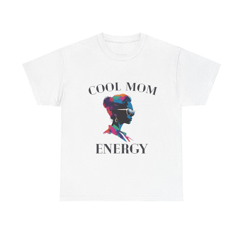 Cool Mom Energy - Unisex Heavy Cotton Tee