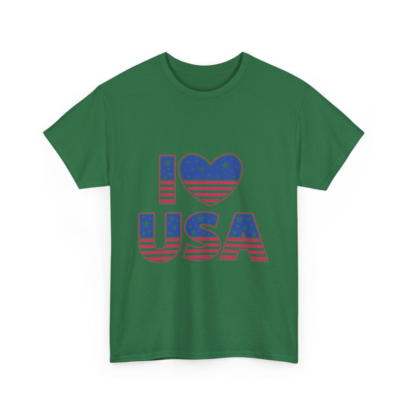 I Love America - Unisex Heavy Cotton Tee