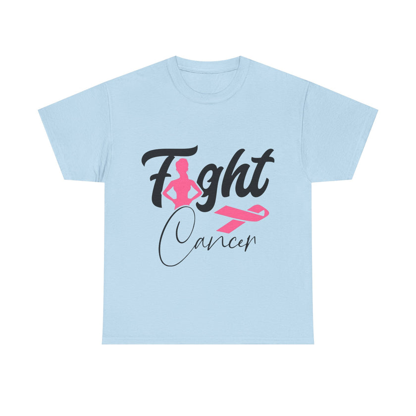 Fight Cancer - Unisex Heavy Cotton Tee