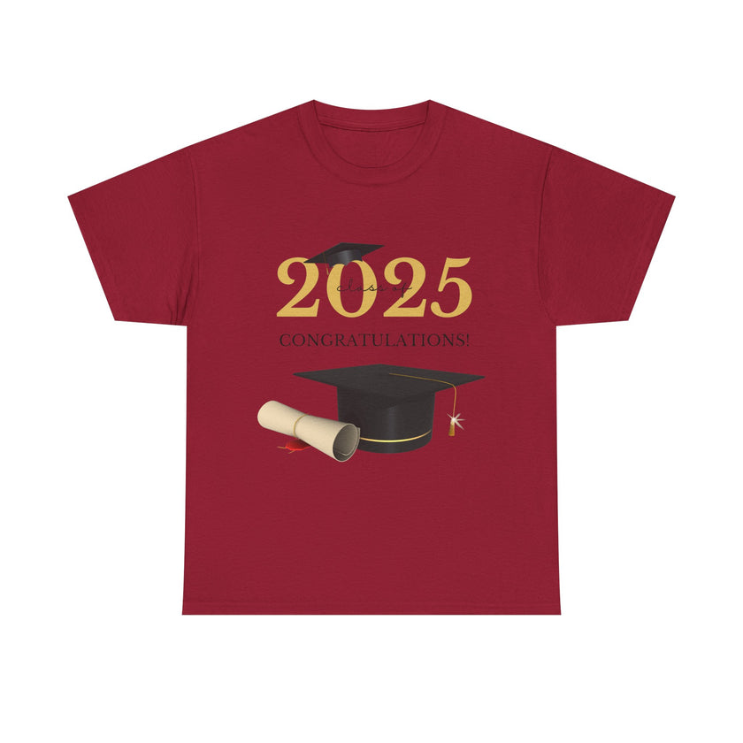 Congratulations Class of 2025 - Unisex heavy cotton tee