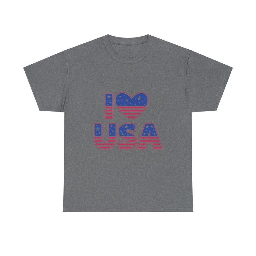 I Love America - Unisex Heavy Cotton Tee