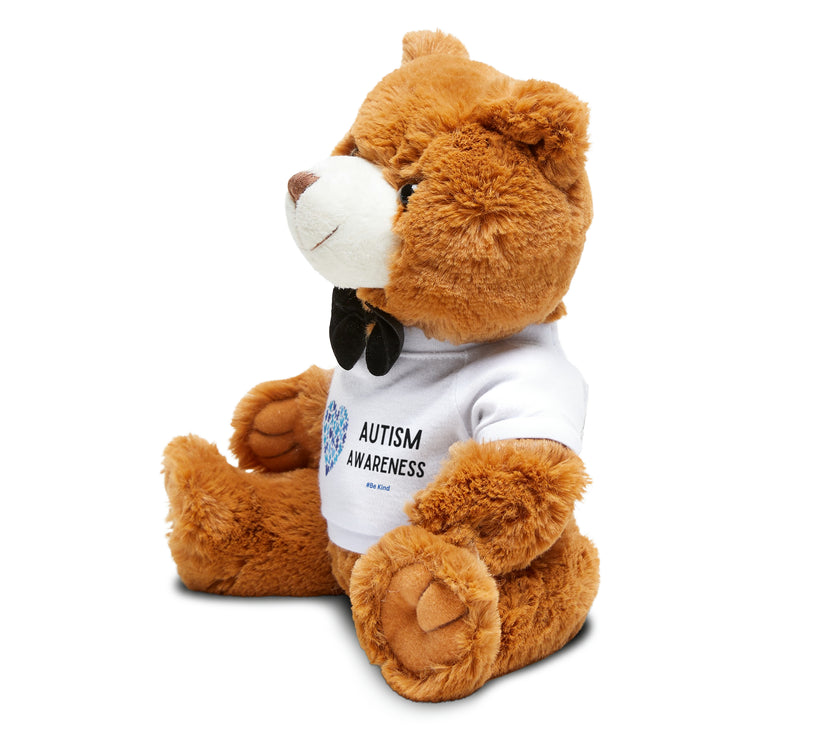 "Autism Awareness" Teddy Bear with T-Shirt