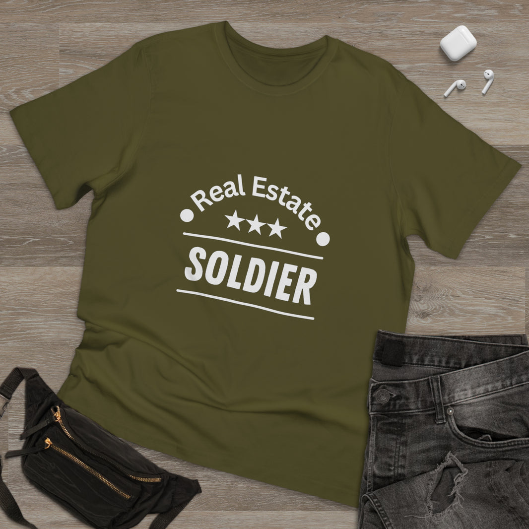 "Real Estate Soldier" Unisex Deluxe T-shirt