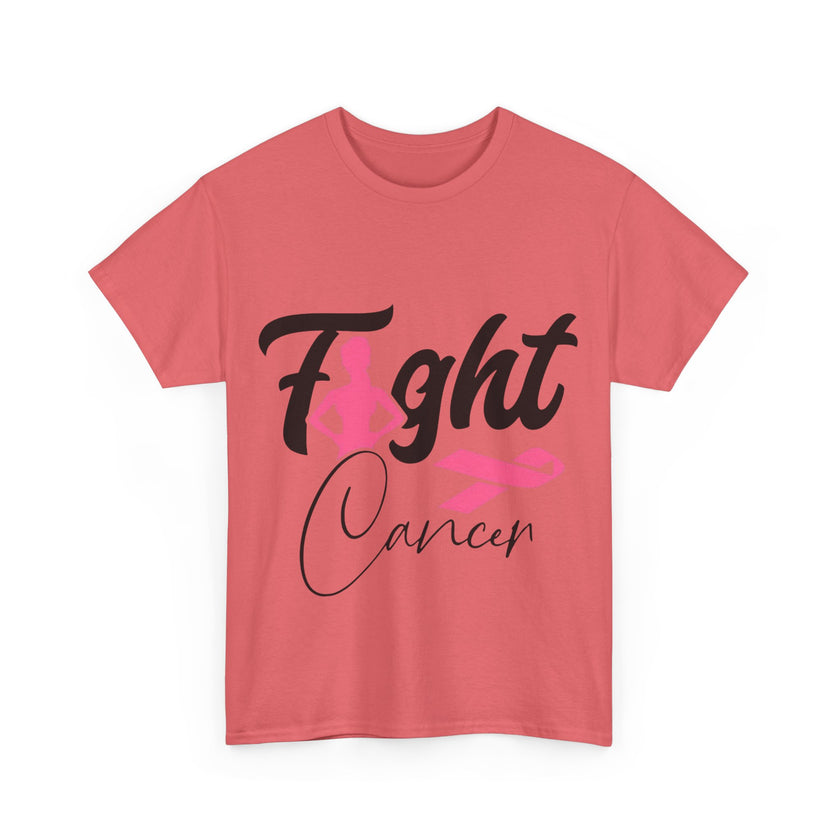 Fight Cancer - Unisex Heavy Cotton Tee