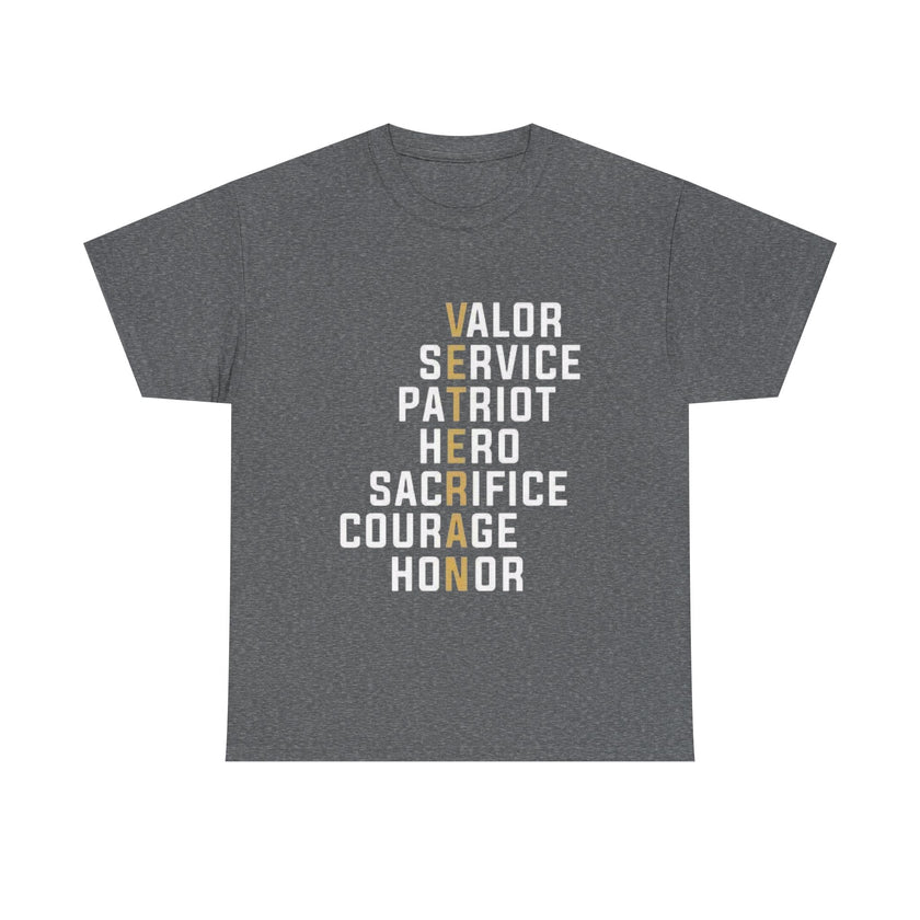 Veteran - Unisex Heavy Cotton Tee