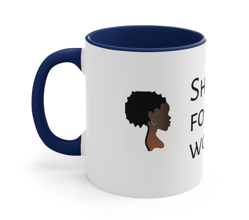 " I Am A Testament Of Resilience" Accent Coffee Mug, 11oz Inspiration