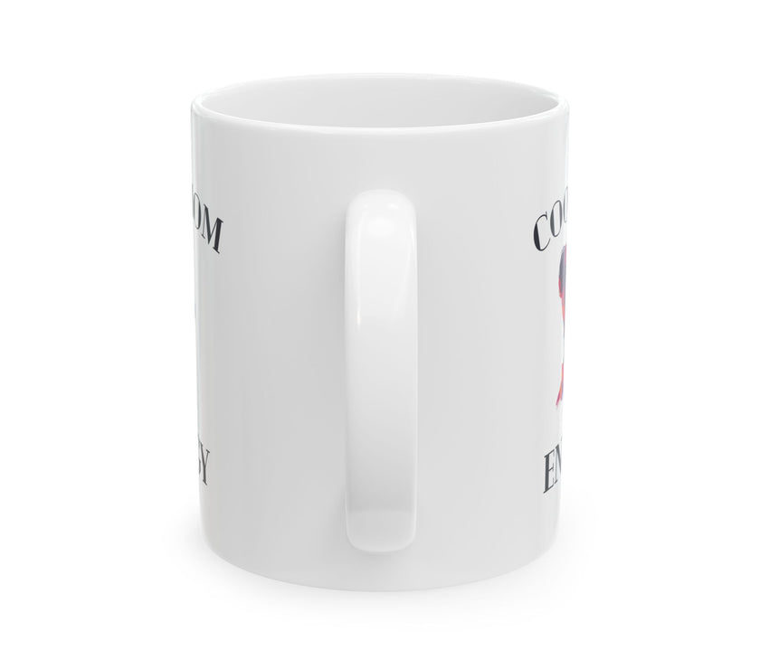 Cool Mom Energy - Ceramic Mug, (11oz, 15oz)