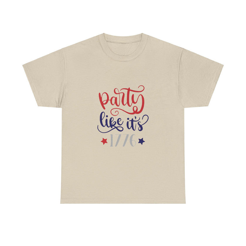 Party like it's 1776 - Unisex Heavy Cotton Tee