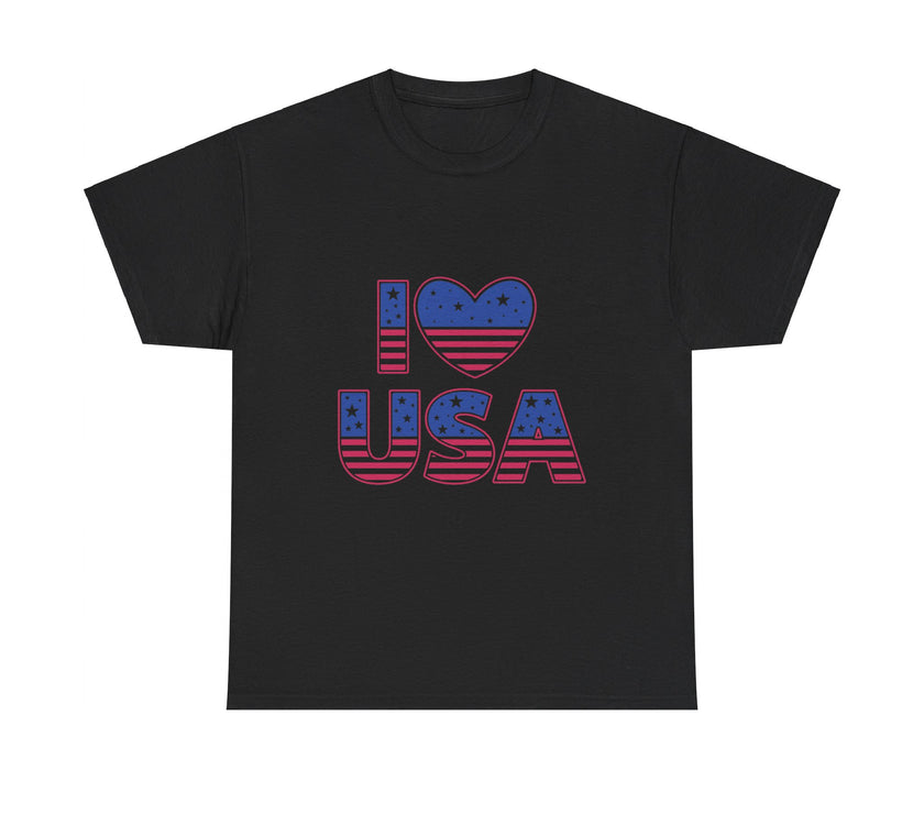 I Love America - Unisex Heavy Cotton Tee