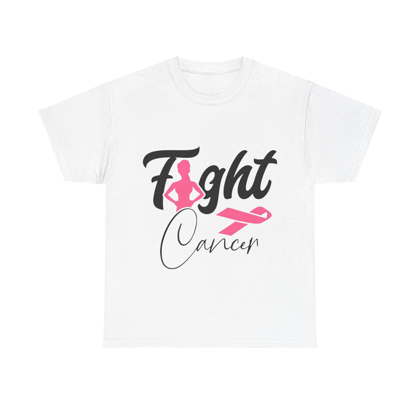 Fight Cancer - Unisex Heavy Cotton Tee