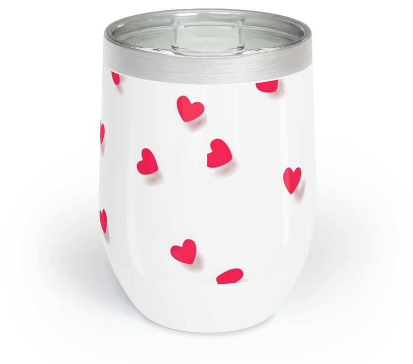 "Spreading Love & Joy, one Smile at a Time" Chill Wine Tumbler