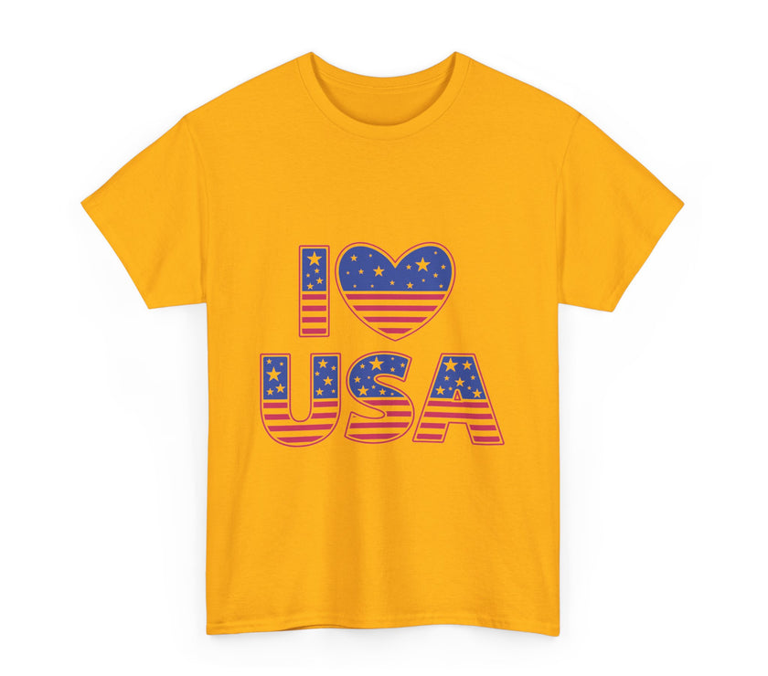 I Love America - Unisex Heavy Cotton Tee