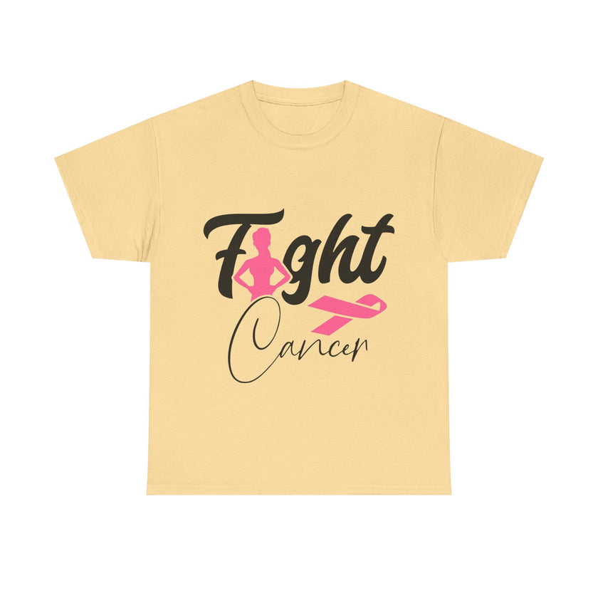 Fight Cancer - Unisex Heavy Cotton Tee