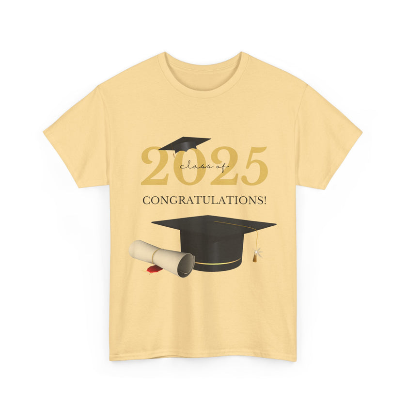 Congratulations Class of 2025 - Unisex heavy cotton tee