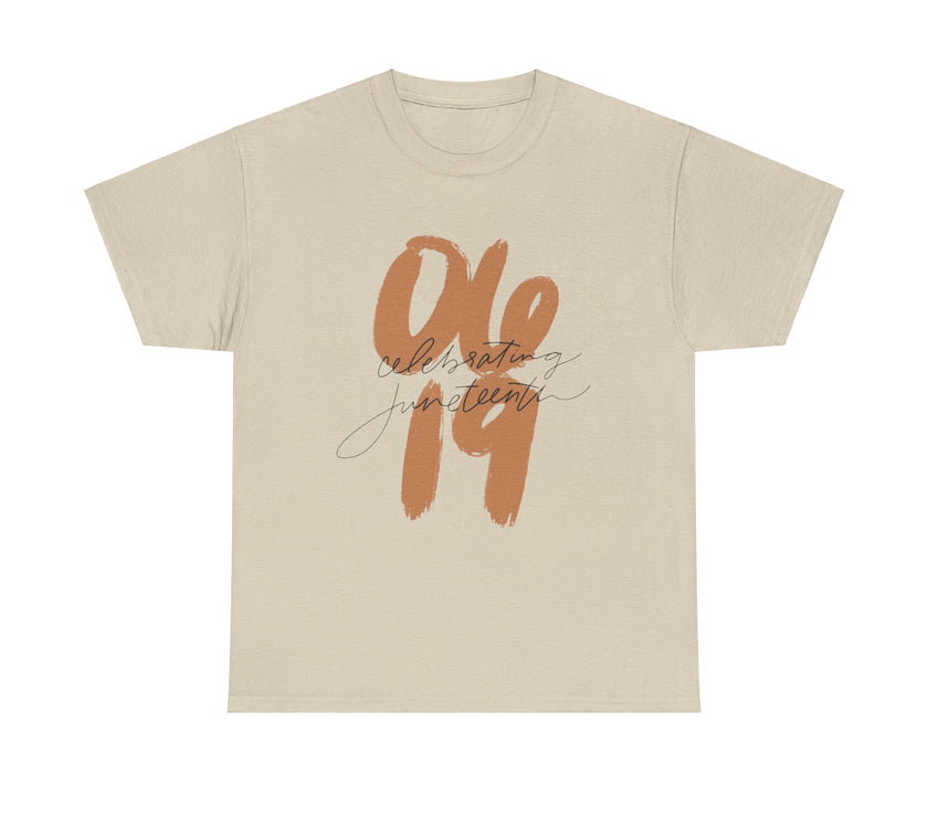 06-19 Celebrating Juneteenth - Unisex Heavy Cotton Tee